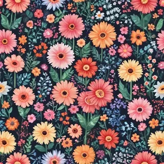 pixel flowers