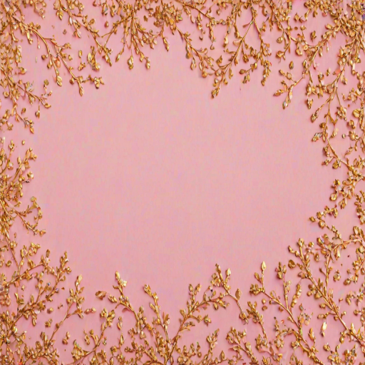 background pink and gold