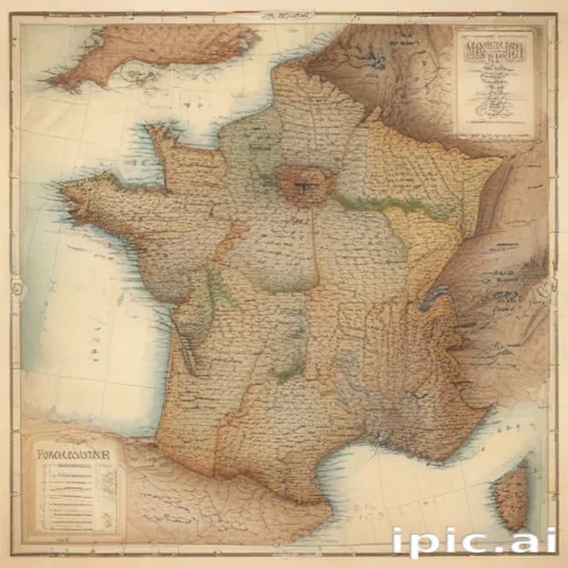 map of france
