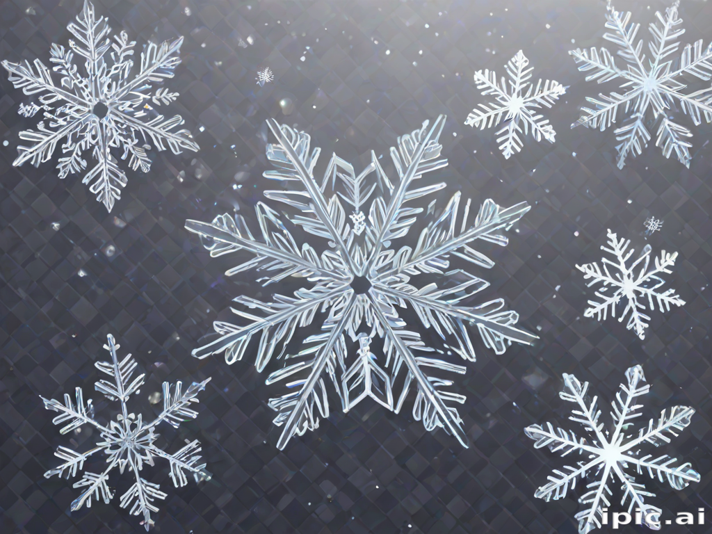 transparent snowflakes png