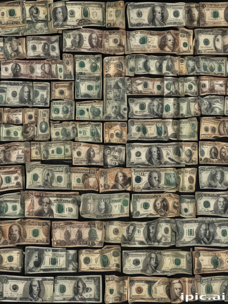 money with transparent background