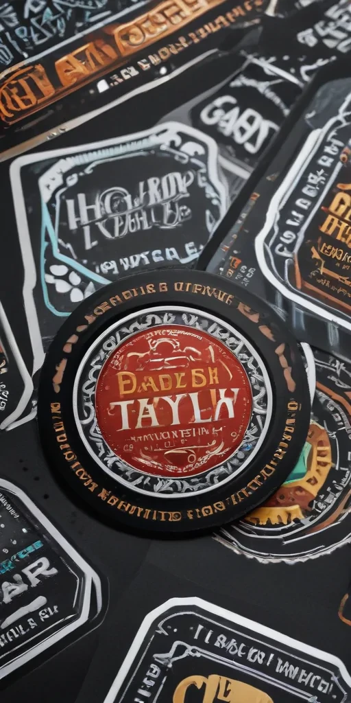 sticker mockup