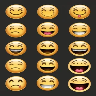transparent smiley face emoji