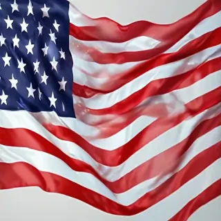 united states flag transparent