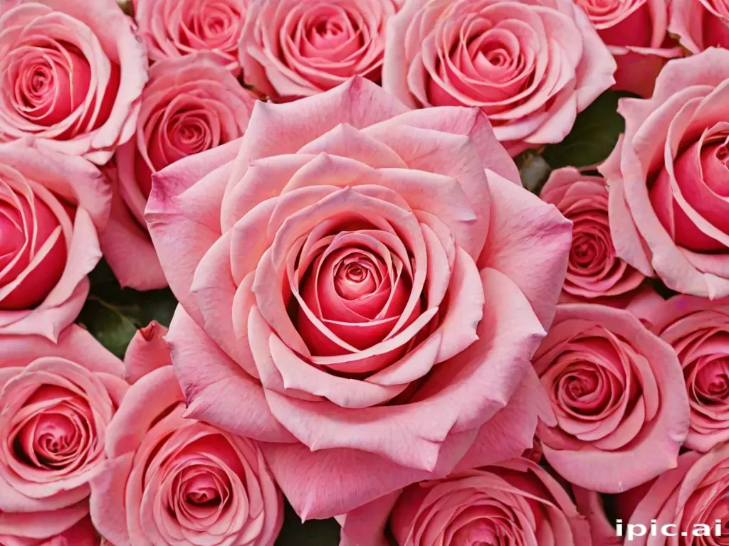 rose backround