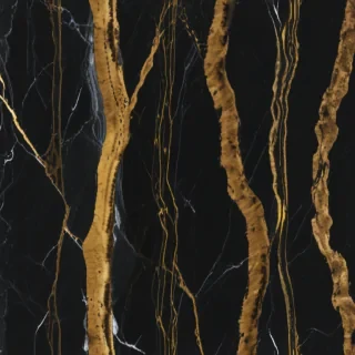 black and gold marble