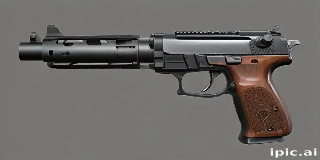 gun with transparent background