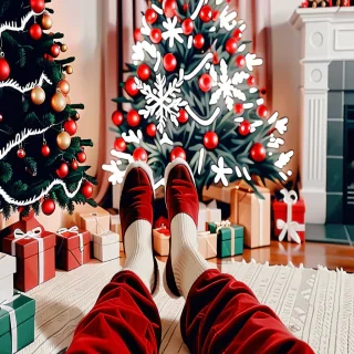 christmas aesthetic pics