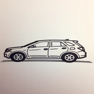 car doodle