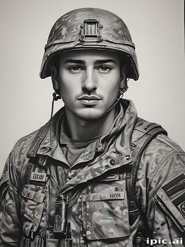 army drawing