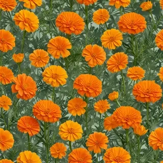 marigolds transparent