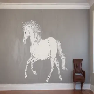 unicorn outline