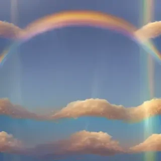 rainbow transparent