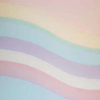 pastel rainbow