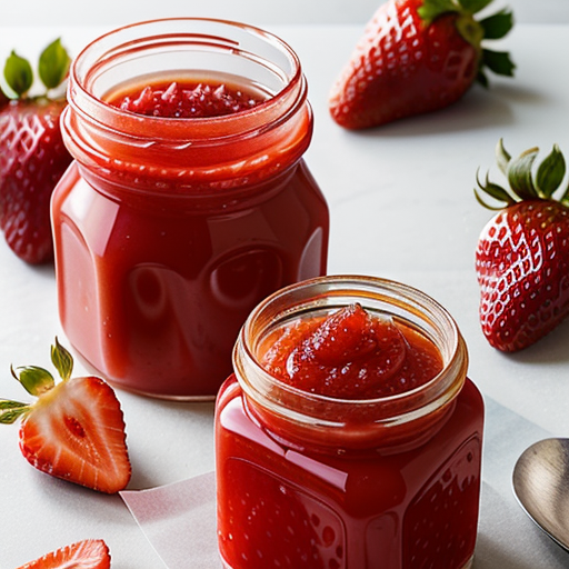 strawberry jam with sure jell