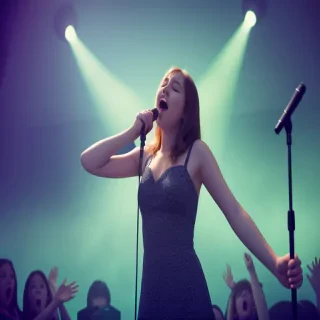 singing background