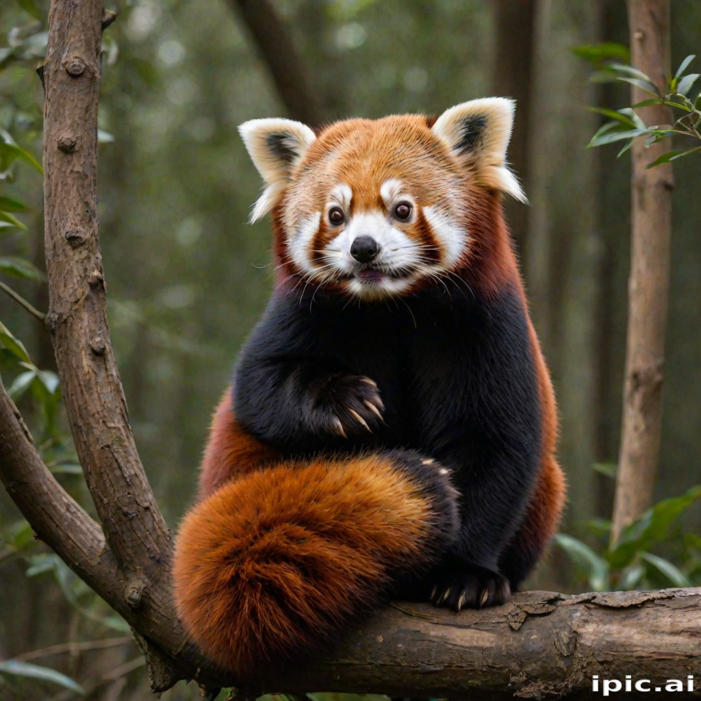 red panda png