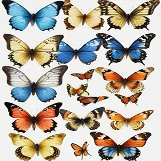 png butterflies
