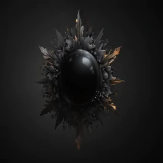 black png background