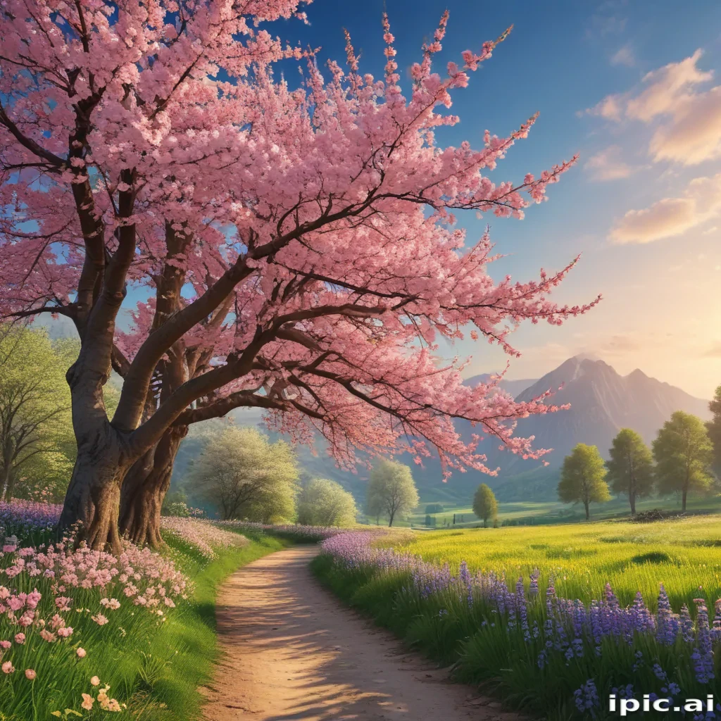 spring aesthetic desktop wallpaper