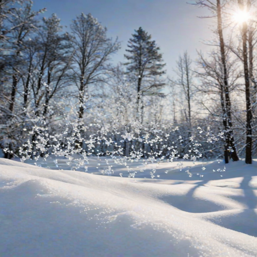 snow transparent