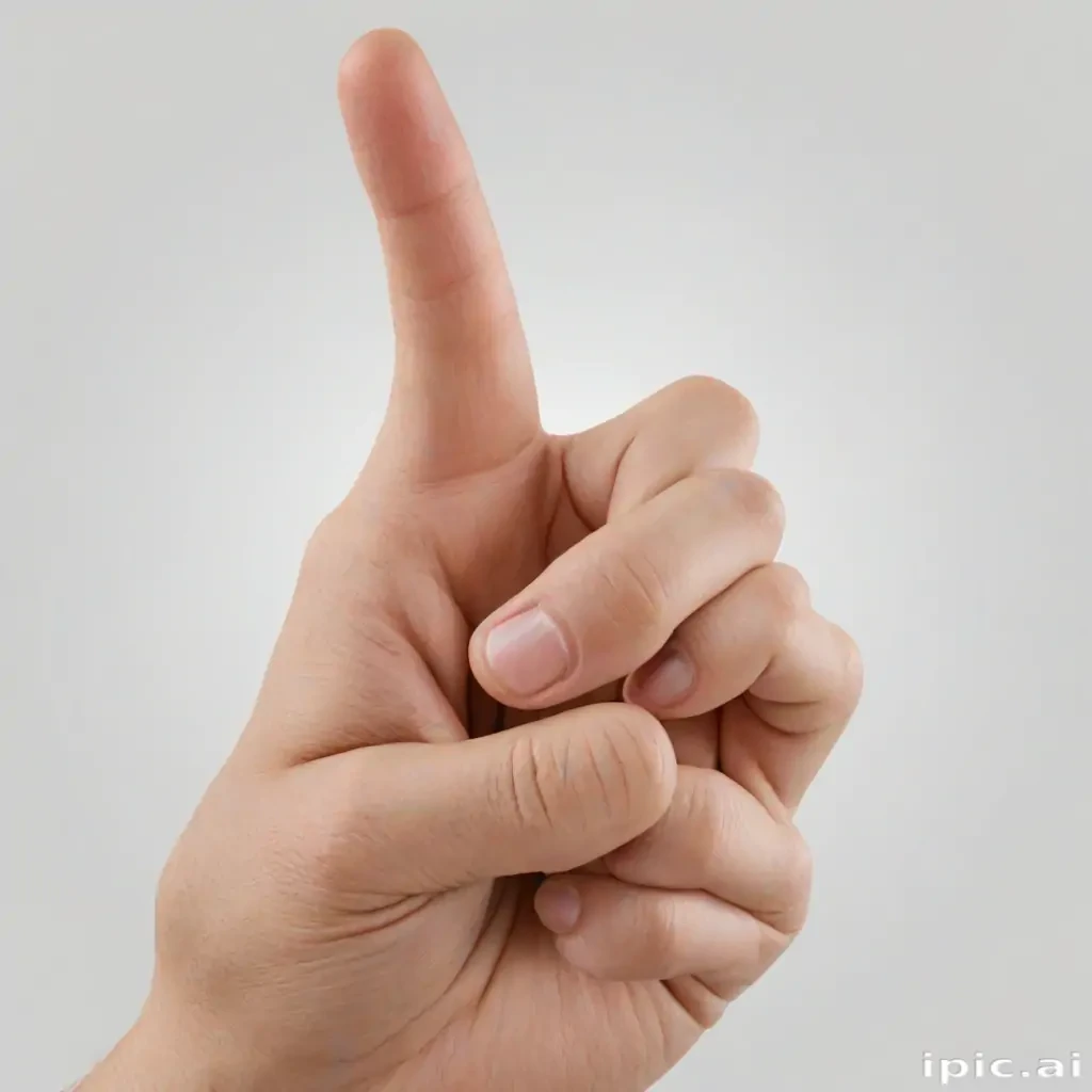 pointing finger png