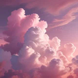 pink cloud wallpaper