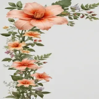 border flower png