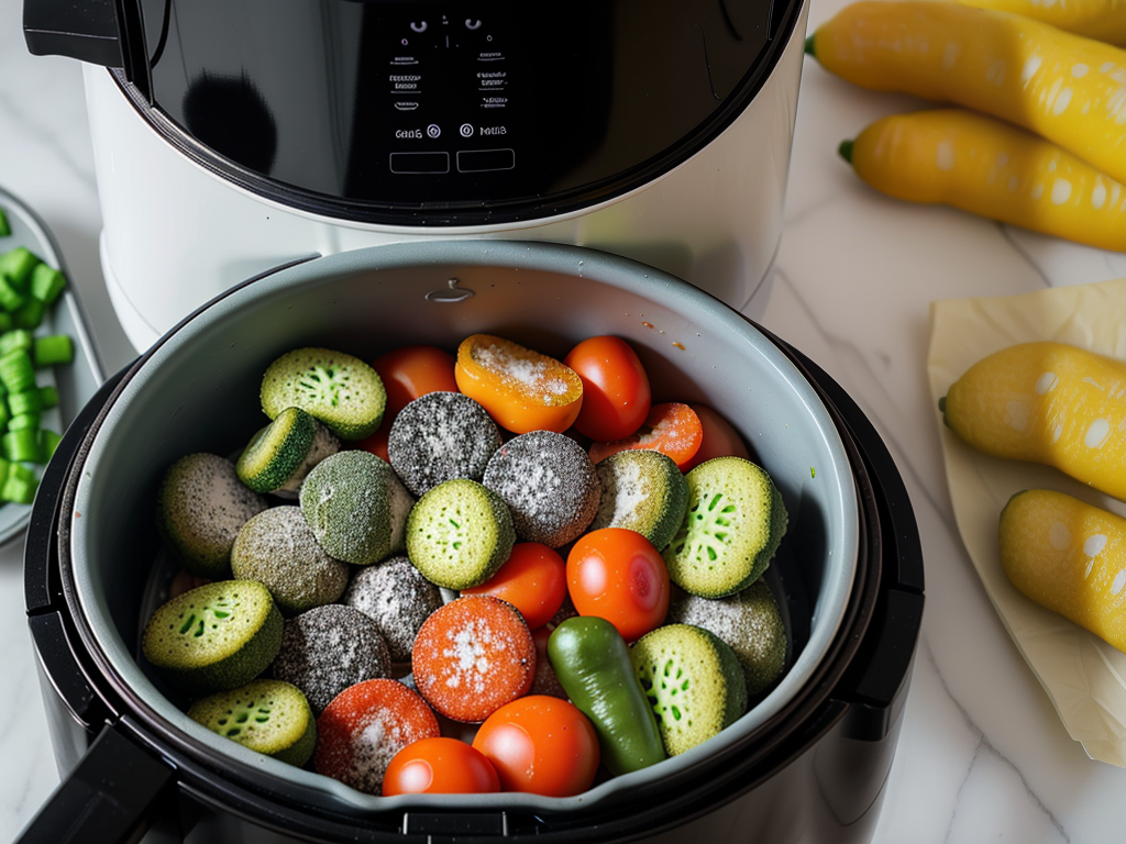how to cook frozen vegetables in air fryer