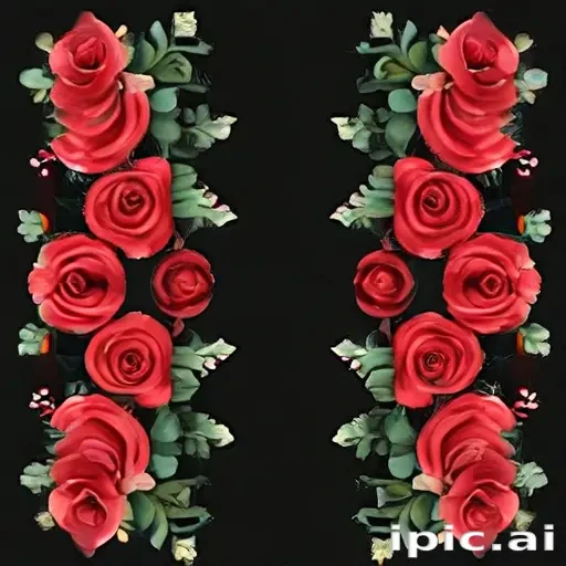 rose border png