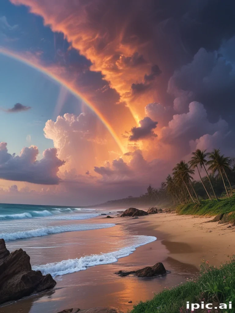 aesthetic wallpapers rainbow