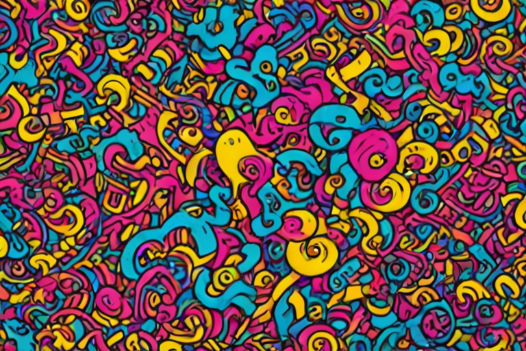 crazy background