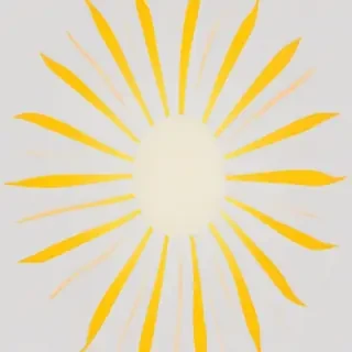 sun clipart transparent background