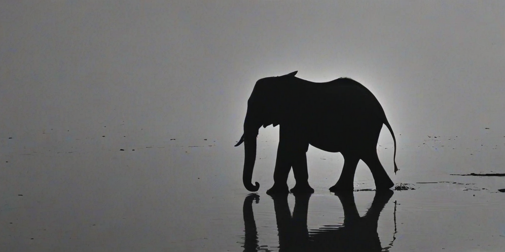 elephant silhouette