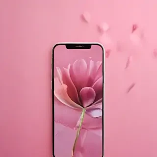 pink background iphone