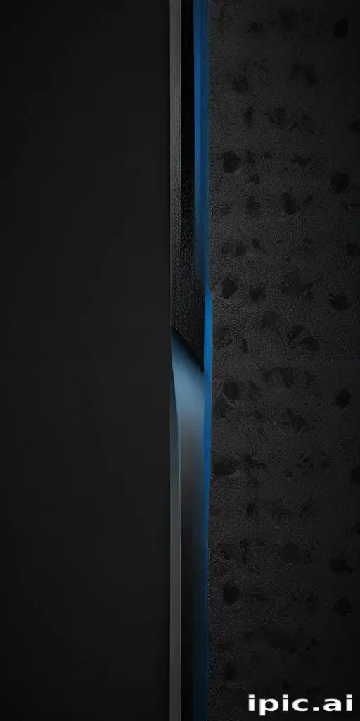 black background with blue