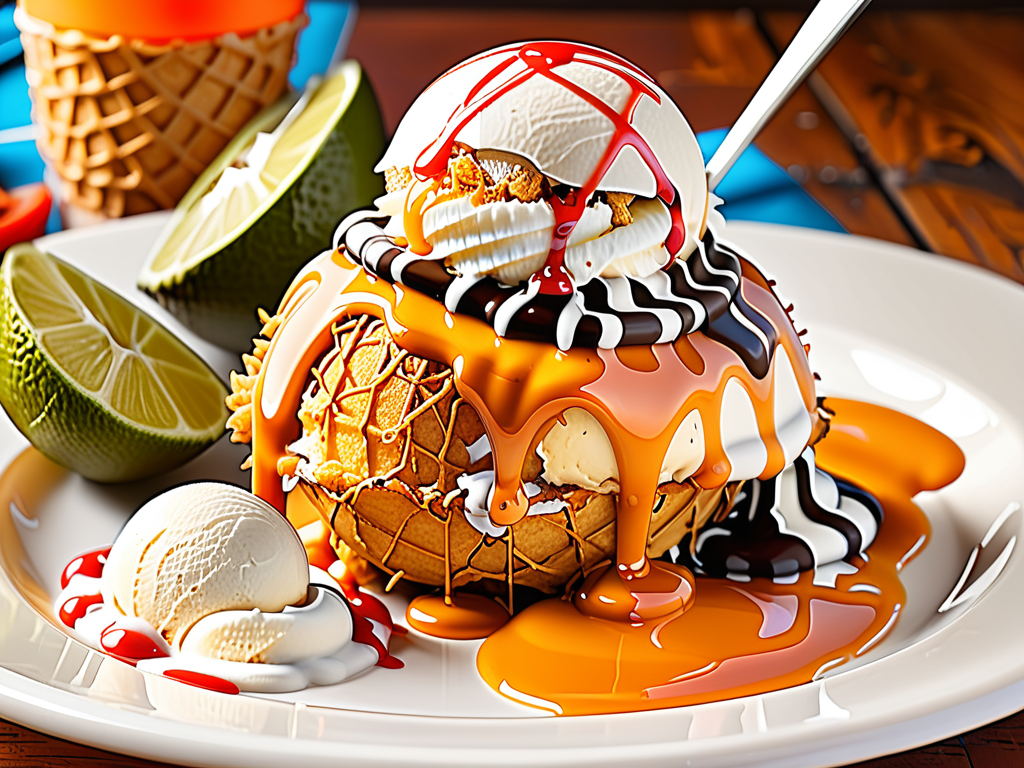 mexican fried ice cream near me