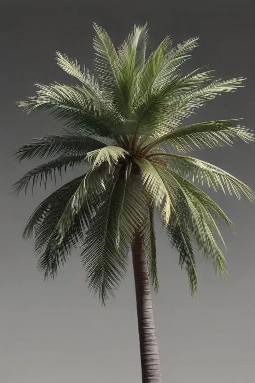 palm trees transparent