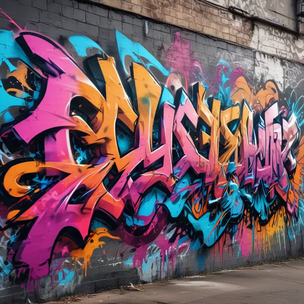 graffiti art background