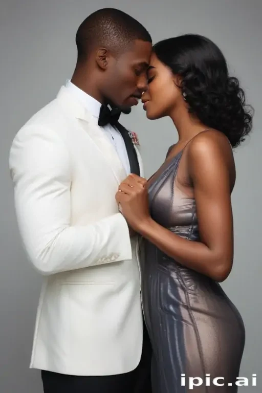 black couple holding hands