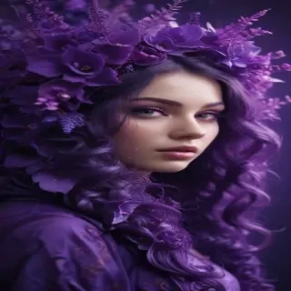 aesthetic purple pictures
