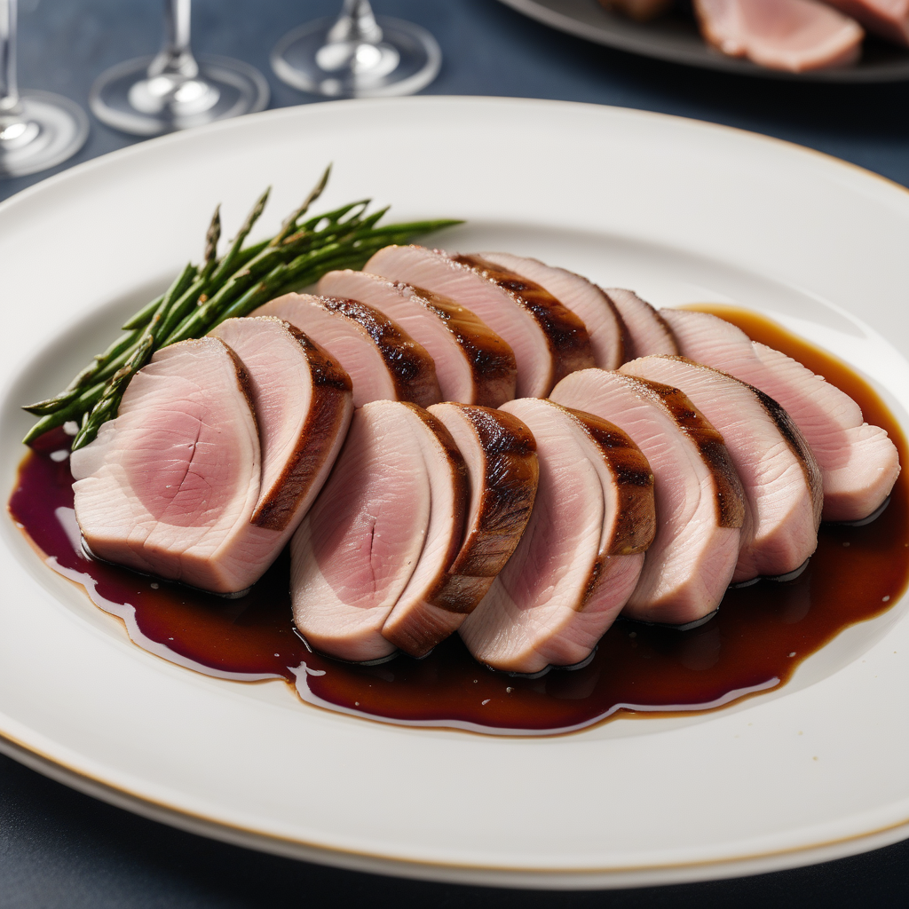 what does duck breast taste like
