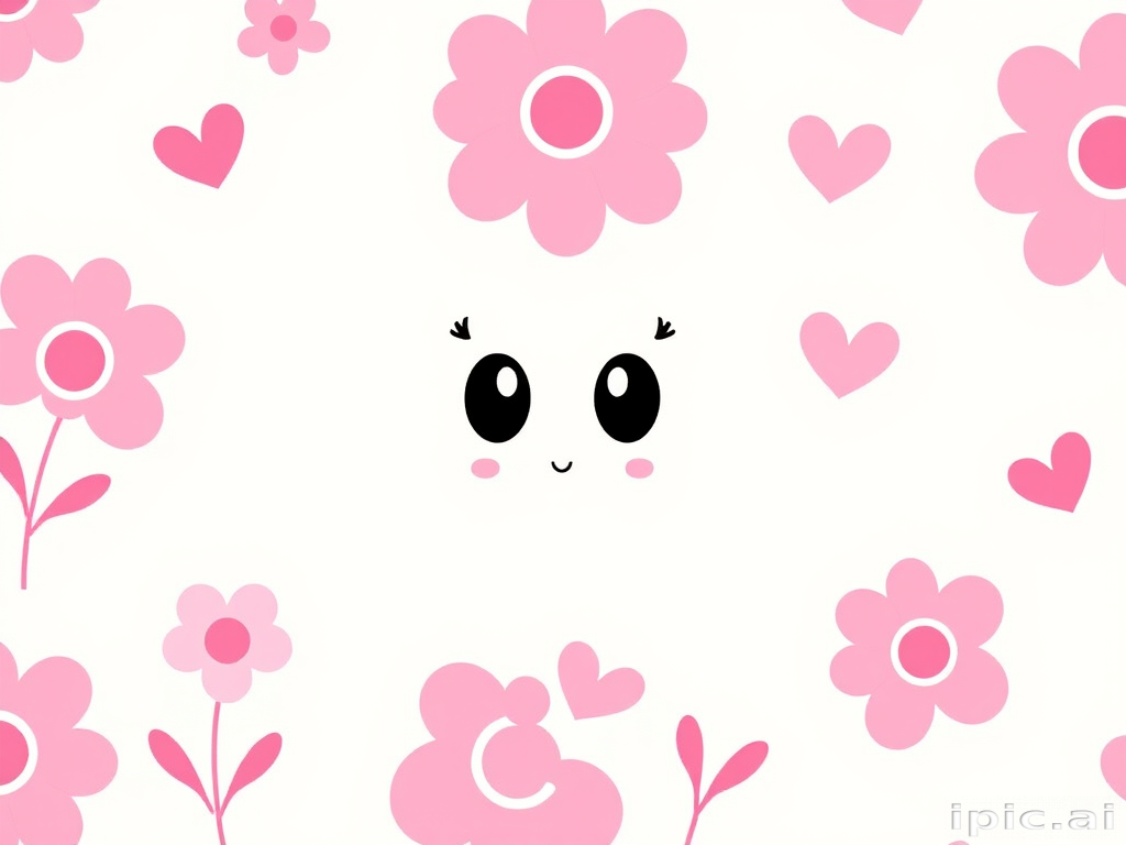 cute pink design