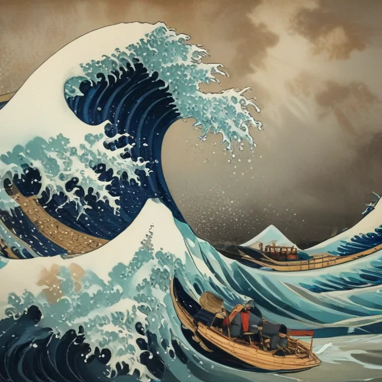 the great wave off kanagawa