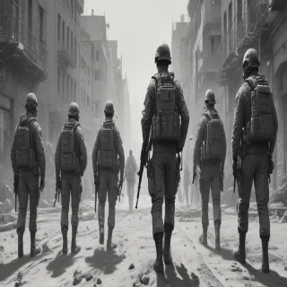 army drawing