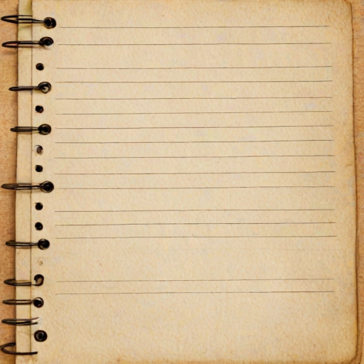 notebook paper png