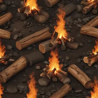 camp fire png