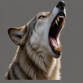 wolf howl png