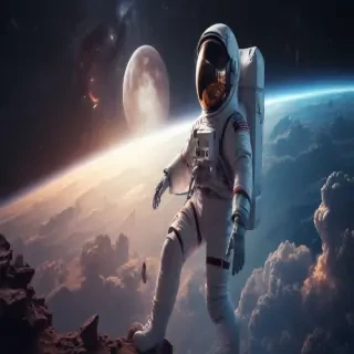 aesthetic astronaut wallpapers