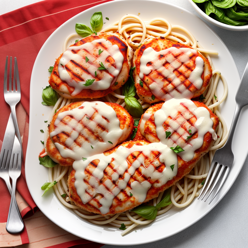 chicken parmesan with grilled chicken